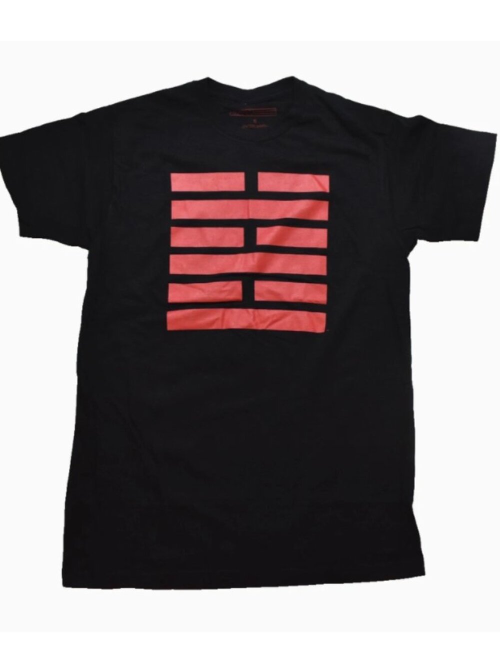 G.I. Joe Mens Arashikage Clan Red Emblem Symbol Black Shirt New Small